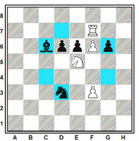 Xadrez: Tática, Estratégia, Fatos, Curiosidades, etc.: O movimento das  peças de xadrez: o CAVALO